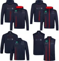 2023 Formula One Racing Team Hoodie Mens New F1 World Championship Official Website Full Zip Hoodie Same Fans Jacket Womens Vest