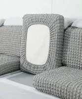 椅子はJhwarmo Square Houndstooth Settee Cover All inclusive Cotton High Quality Sofa Cushion Elastic Thicken Set1925891