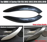 Walnutcarbon Texture Abs Snapin Door Deckence Grange Protective для BMW 3 4 Series F30 F31 F32 F33 F34 F35 F36 F80 2013201910551933944972
