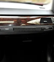 Carbon Fiber Auto Center Control Copilot Cup Cup Cover Cover Cover Through trim for BMW E90 E92 E93 Car Interior Insories9796755