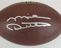 Mike Ditka Okoye Mahomes Favre Roaf Hunt Clark Kelly Johnson Gesigneerde ondertekende Signatured Signaturer Auto Autograph Collectable Football Ball