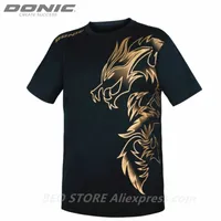 Utomhus Tshirts Donic Table Tennis Jerseys Training Tshorts Style Dragon Absorb Sweat Comfort Top Quality Ping Pong Shirt Cloth Sportswear 230216