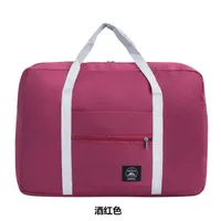 Kore versiyonu katlanabilir seyahat çantası, bagaj çantası, erkek ve kadın sıralama çantası, bagaj çantası, depolama çantası