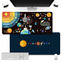 Mouse Pads Wrist Rests Big Large Mouse Keyboard Pads Universe Starry Sky Family Laptop Gamer Rubber Mouse Mat Mouse Pad Desk Gaming Mouse Pads Cup Mat T230215