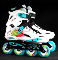Buz patenleri satırda paten profesyonel slalom paten yetişkin roller paten ayakkabıları kayan paten patinleri boyut 3546 iyi seba sne8724231