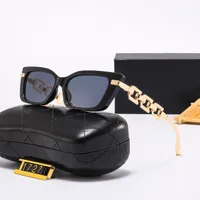 Женские солнцезащитные очки дизайнерские солнцезащитные очки для женщины роскошные солнцезащитные очки Gold Lock Классические винтажные ультрафиолетовые очки высококачественных дизайнерских очков Lunettes