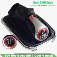Fit für Volkswagen VW Bora MK4 Golf 4 Jetta 4 1998-2004 Handbuch 5 Geschwindigkeitsgetriebe Schaltknauf Hebel Handball Gitern Boot Cover Case2870