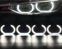 Diğer Aydınlatma Sistemi E46 2Doors Coupe Dönüştürülebilir Modeller LED Melek Göz Markeri Halo Halkaları DRL 3D Beyaz 20042006 318CI 320CI 1459565