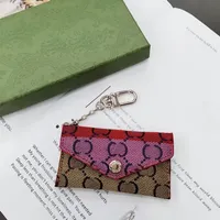 Designer Keychain Torchia di stoffa a zero borsa classico stile tastiera vintage regalo regalo squisito fattura