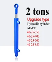 Power Tool Sets 350550mm Strokes Upgraded ChromePlated Hydraulic Cylinder Small Bidirectional Lifting Tools 2 Tonnage8520753