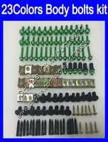 Fairing bolts full screw kit For KAWASAKI ZX2R ZXR250 1990 1991 1992 ZX 2R ZXR 250 ZX2R 90 92 Body Nuts screws nut bolt kit 25Col3999642