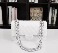 Designer Handbag Shoulder silver Chain Bag Clutch Flap Highest quality Totes Bags Wallet Velour Purse Double Letters Hasp Waist Square Stripes Women Luxury Handbag