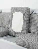 椅子カバーJhwarmo Square Houndstooth Settee Cover All Inclusive Cotton High Quality Sofa Cushion Elastic Thicken Set1203018