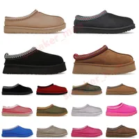 tazz slippers tasman slipper 2023 Tasarımcı Avustralya Slide kadın kadınlar, Samba Chestnut Black Fast Mini Classic Boots Sandals platform