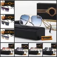 2023 نظارة شمسية مربعة مصممة للنساء رجل فاخر نساء Waimea Sunglasses الكلاسيكية عتيقة UV400 Outdoor Oculos de Sol مع صندوق وحالة