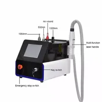 Professionele niet-invasieve ND YAG Laser Picosecond 755 Nm Tattoo Removal Pigmentation Treatment Machine