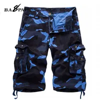 Men's Shorts BAPAI New Mens Casual Multifunctional Tactics Shorts Aowofs Cotton Camouflage Cargo Pants Z0216