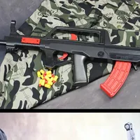 95 Soft Rubber Bullet Toy Gun Manual Rifle voor volwassenen jongens schieten kinderen buitenspel