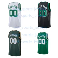 Custom Printed 2023 New Basketball Jerseys Tatum Horford Brown Brogdon White Smart Williams III''Celtics''