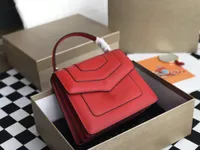 Totes Designer Luxury Bucket Bag dam läder axelväskor handväskor damväska stor mode ormhuvud kedja väska