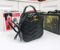 Роскошные дизайнерские школьные сумки рюкзак в стиле кожа большая женщина для плеча сумочка мини -рюкзаки Lady Messenger Travel Back Pac