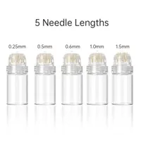 Hydra needle 20 pins Micro Needle Derma Stamp Aqua Micro Channel Mesotherapy Meso Roller Gold Needle Fine Touch System 64 pin