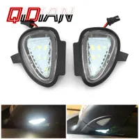 LED-sida under Mirror Light Rearview Mirror Lamp Puddle Lights för VW Golf GTI MK6 6 MKVI 2010-2014 C45 GOLF CABRIOLET 2012-2015