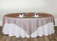 Mesa de tela Organa Tablecina Transparente Flexible Square Table Round Cloth Decoración del hogar El romántico Banquete Banquete Decoración1685806