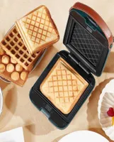 Otros Bakeware Breakfast Maker multifunción Toast Bread Sandwich Waffle Light Food Pancake Toster Doubleed Heatingother2669856