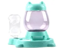 2 IN 1 528ML Cat Water Bottle 22L Food Feeder Dispenser Automatic Dog Cats Drinking Bottles Feeding Bowl Dispensers Pet Supplie 22943880