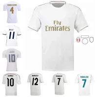 Benzema Retro Futbol Forması 2014 2017 2018 2019 2020 Modric Marcelo Bale Asensio Beckham Real Madrids Sergio Ramos Vintage Futbol Gömlek Klasik 14 15 16 17 18 19 2020