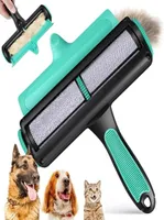 Lint Removers Pet Hair Deller Roller 2way Удаление собачьей кошки из мебели самолечивая линт для снятия волос с линкой для питомца One Hand Operat7421596