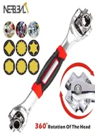 360 Degree Multipurpose Tiger Wrench 8 in 1 Tools Socket Works Universal Ratchet Spline Bolts Torx Sleeve Rotation Hand Tools 21118706387