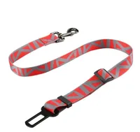 Dog Collars Leashes Dog Car Car Seat Belt Safety Leads Puppy Traction Rope Nylon Retractable Pet Auto Fixed Riband System Cat Small An3641567
