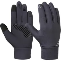 Vbiger Kids Winter Winter Gloves Anti-Skid Touch Screen Gloves Soft Outdoor Sports Warm مع طباعة عاكسة Silicone Strip218y