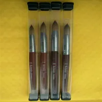 Новая древесная ручка верхнего класса сверхновой 8# Акриловая ноябрьская кисточка набор живописи дизайн пени