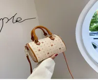 INS Girls Designer Handtaschen Mode Kinder gedruckt Mini Messenger Taschen Kinder Mini Wechselgeld Frauen florale Casual -Umh￤ngetaschen 9964440