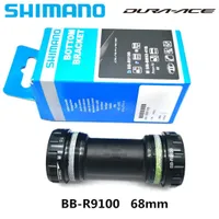 Shimano BBR9100 Road Bicycle Filetto Filetto inferiore Grozzolette Duraace 68mm HollowTech II BB IAMOK Bike Parts6005100