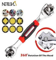 360 Degree Multipurpose Tiger Wrench 8 in 1 Tools Socket Works Universal Ratchet Spline Bolts Torx Sleeve Rotation Hand Tools 21116698671