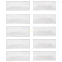 Party Decoration 10pcs Rectangle Clear Acrylic Place Cards For Wedding Blank Guest Table Seating Drop