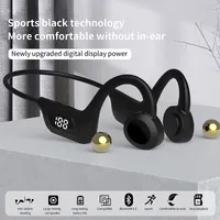 Hochwertige universelle Headsets Wireless Knochenleitungsohrhörer Sporthörer Bluetooth -Kopfhörer mit Mikrofon