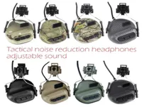 Tattico shoot elettronico auricolare antinoise cuffia amplificazione audio udito per il casco di protezione militare Accessori3007318