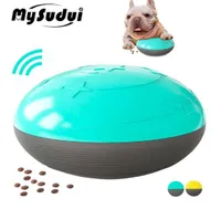 Tratamento de QI multifuncional Discos voadores de cães Toys Interactive Toys Mastigando o treinamento de brinquedos Jouet Chien Y11258642916
