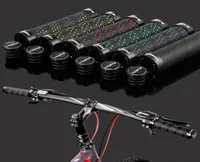Bike Handlebars Components 1 Set Highquality Handle Sleeve Antislip Faux Leather Handlebar Grips With Plug Breathable Holes Bic7436740
