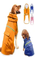 Raincoat For Dogs Waterproof Coat Jacket Reflective Clothes Small Medium Large Labrador S5XL 3 Colors 2109104318870