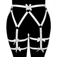 Garters Bdsm Harness Sexy Large Lingerie Goth Sword Belt Plump Women's O-Ring Erotic Stockings Body Bowknot Decoration Suspender Garter