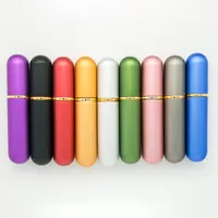 Olejki eteryczne dyfuzery aluminiowe nosowe inhalator napełnionych butelki z wysokiej jakości bawełnianymi knotami (9 kolorów do wyboru)