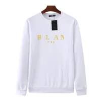 Bal Mens Sweater Tasarımcı Hoodie Baskı Mektupları Uzun Kollu Tshirt Pamuk Yuvarlak Boyun Sweatshirt Erkek Kadın Sweaters Gevşek Kazak Palto Büyük Boyut 3xl