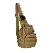 Tactical Accessories Sling Bag Hunting Camping Shoulder Backpack Molle Chest Tool Pack For Men287Y