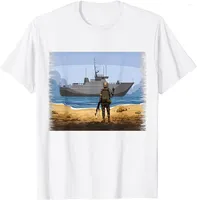 T-shirts pour hommes Retro Vintage Ukraine Postume de t-shirt Ukrainien T-shirt Men's Cotton T-shirts décontractés